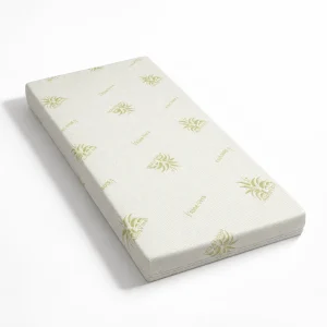 Materasso fibra termoregolata con rivestimento Aloe Vera per lettino neonato